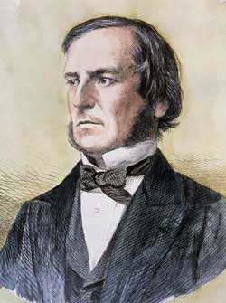 Portrait of George Boole in about 1860
